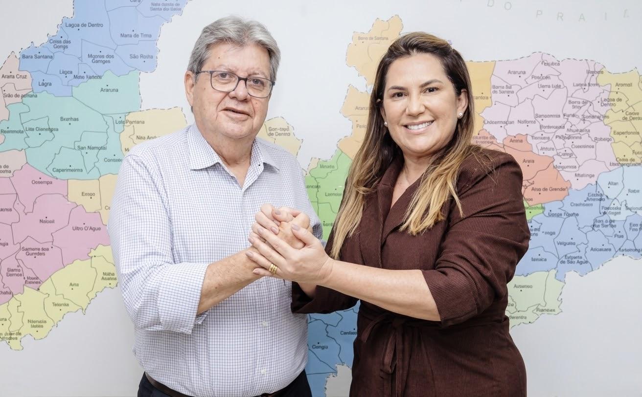 João Azevêdo afirma que Corrinha Delfino foi leal à sua campanha e confirma apoio à prefeita em 2028